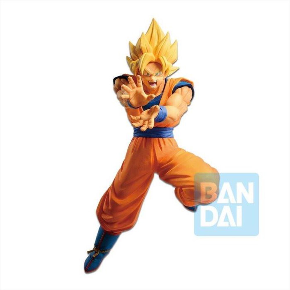 "BANPRESTO - DRAGONBALL Z ANDROID BATTLE SUPER SAIYAN SON GOKU-ARANCIONE"
