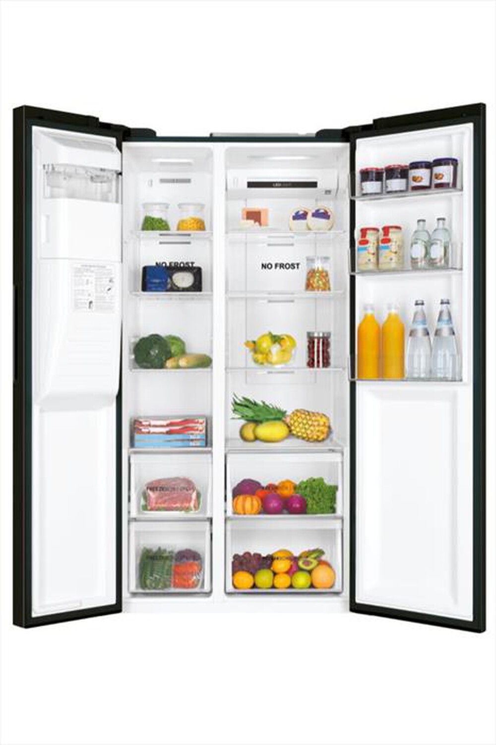 Immagine del prodotto HAIER - Frigorifero side by side HSR3918FIPB ClasseF 515lt-Nero
