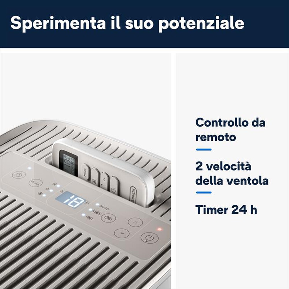 Immagine del prodotto DE LONGHI - Pinguino Condizionatore PACES72CLASSIC-Bianco/Beige