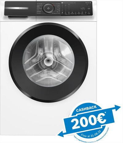 BOSCH - Lavatrice SERIE 6 WGH24400IT 9 Kg Classe A-BIANCA