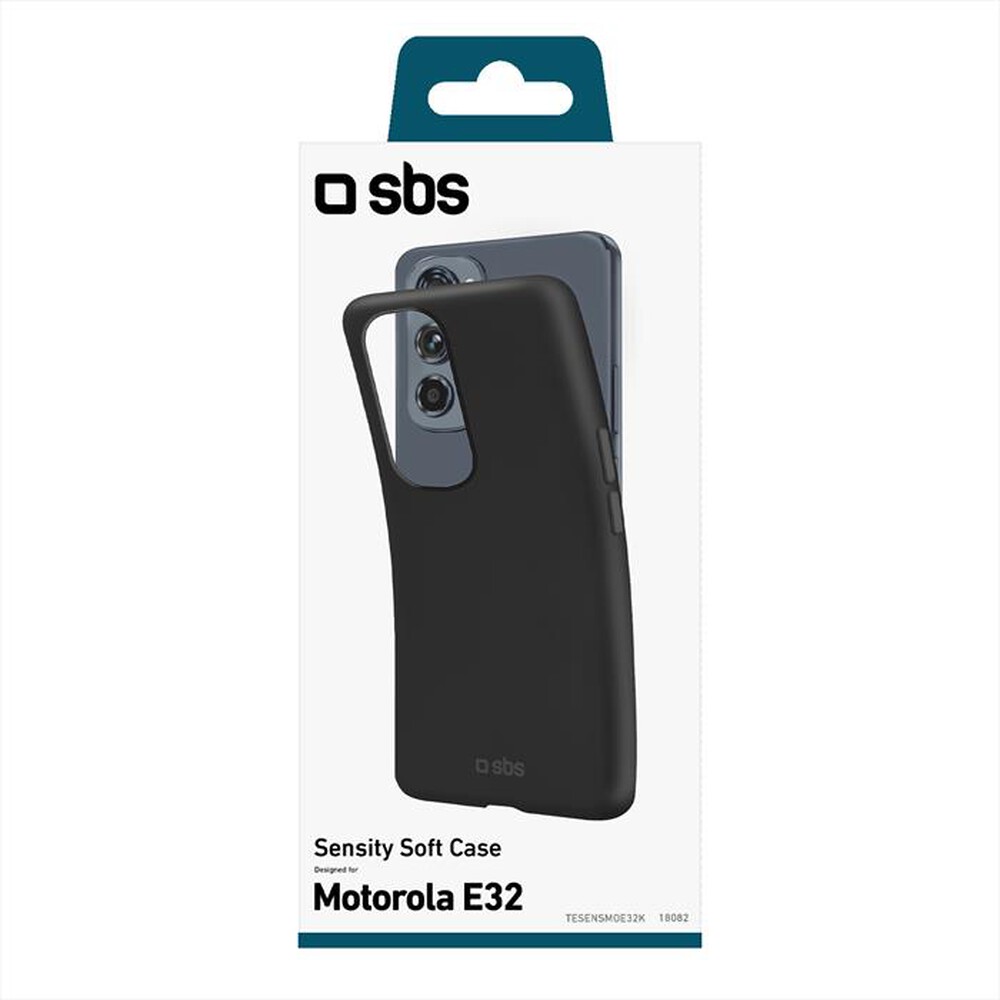 Immagine del prodotto SBS - Cover Sensity TESENSMOE32K per Motorola E32-Nero