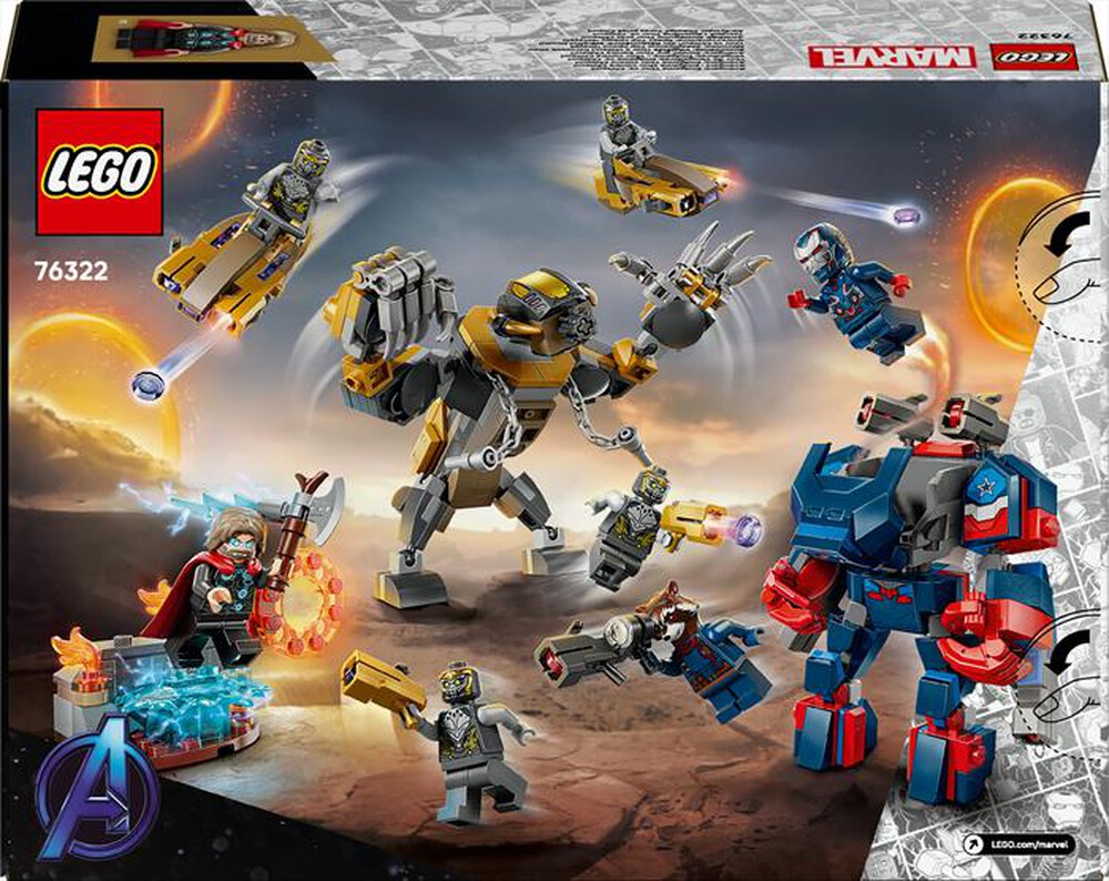 Immagine del prodotto LEGO - 76322 AVENGERS: ENDGAME THOR CONTRO CHITAURI-,