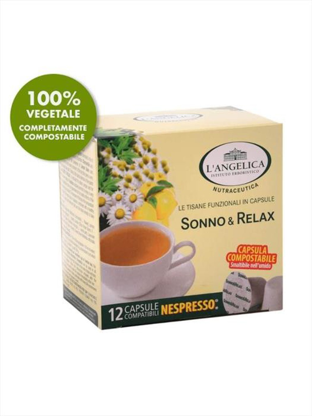 "ANGELICA - Tisana sonno & relax per Nespresso"