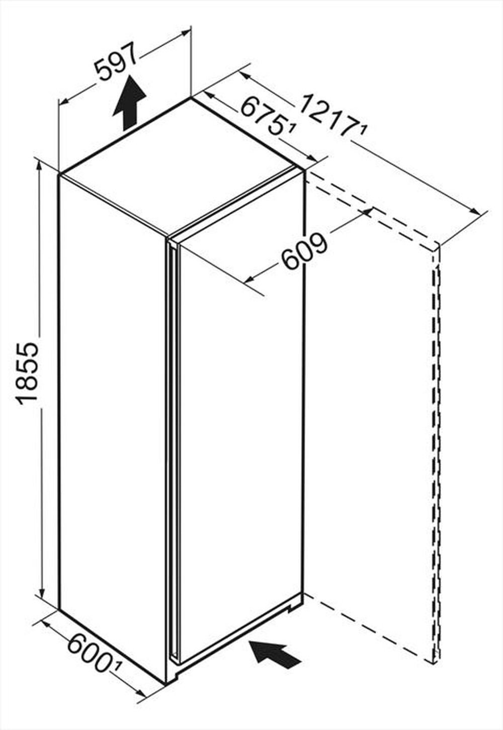 "LIEBHERR - Congelatore verticale SFNSDE 5227-20 Classe E-Acciaio SmartSteel / Silver"