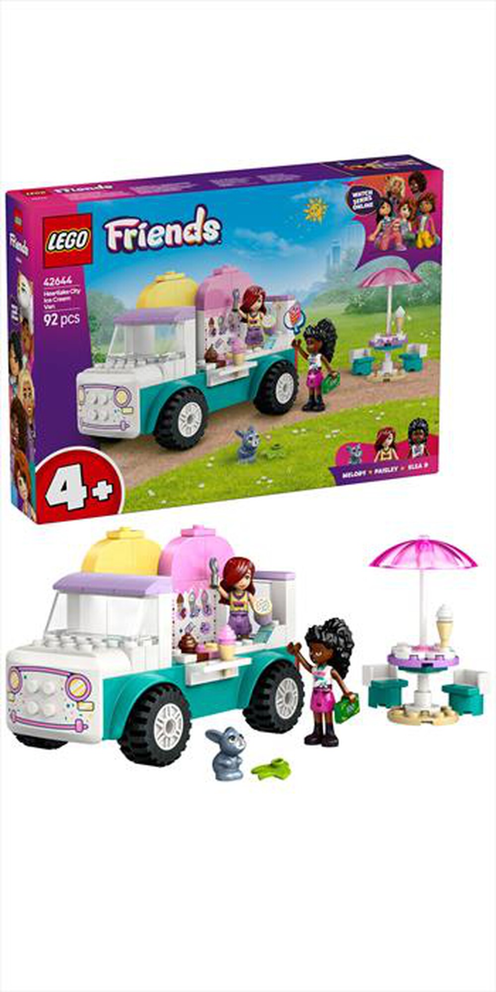 Immagine del prodotto LEGO - FRIENDS Il furgone dei gelati Heartlake CITY 42644