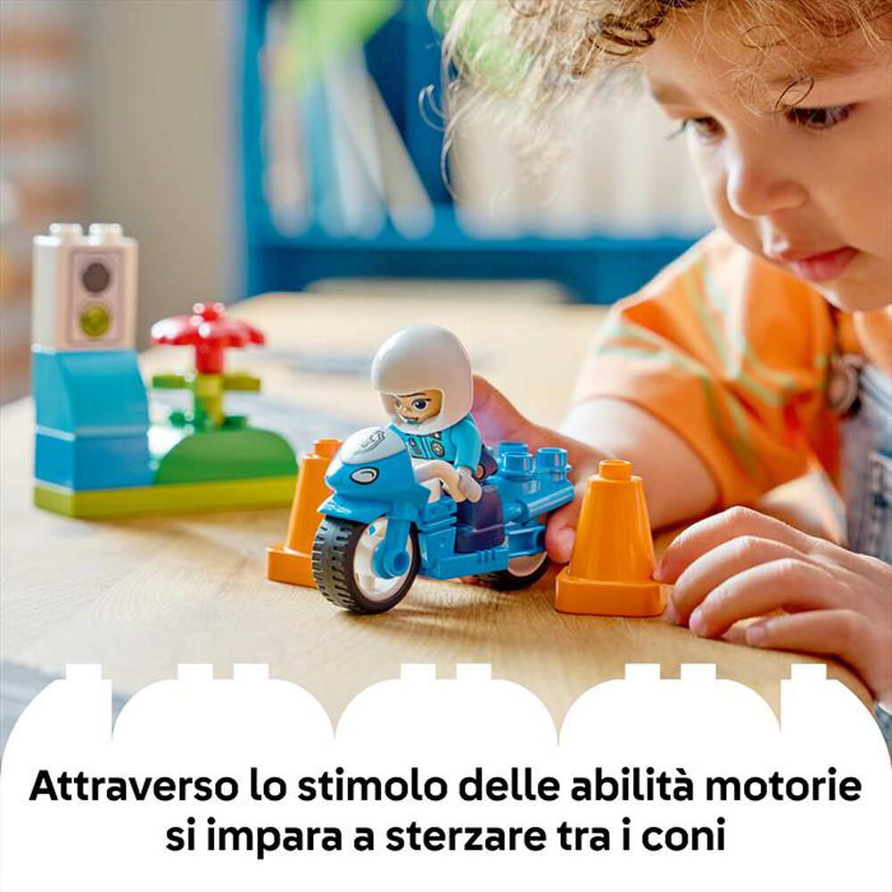 Immagine del prodotto LEGO - DUPLO Motocicletta blu della Polizia - 10471