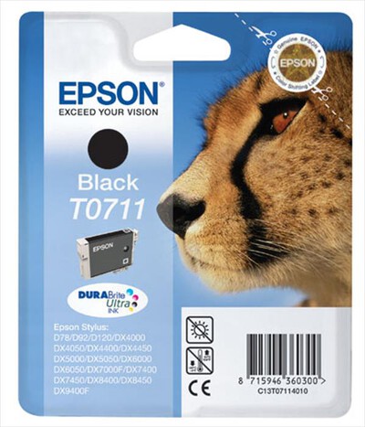 EPSON - Cartuccia Epson Nero T07114020