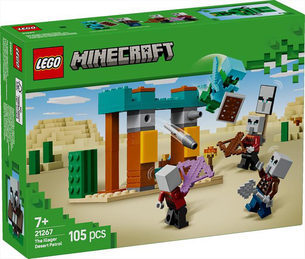 Immagine del prodotto LEGO - MINECRAFT Pattuglia nel deserto della bestia 21267