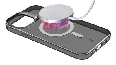CELLULARLINE - Custodia Back GLOSSMAGIPH15MAXK iPhone 15 Plus-Nero