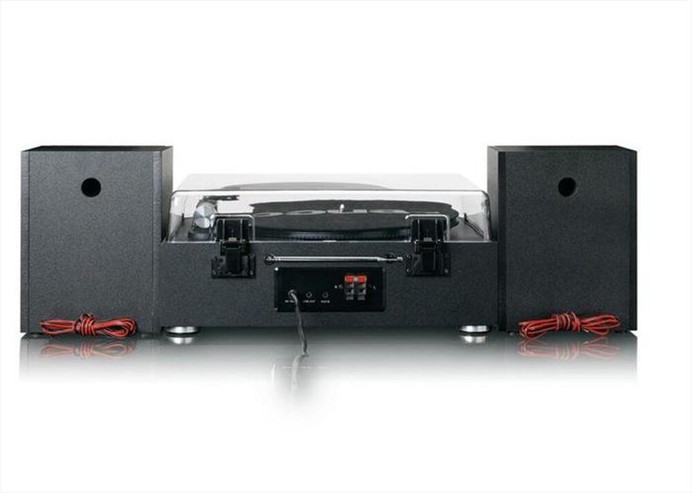 "LENCO - Giradischi amplificato LS-301 BK-BLACK"