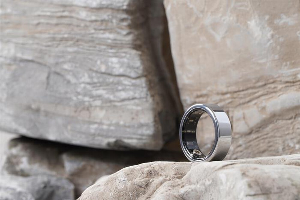 "GLORING - SMART RING 7-Argento"