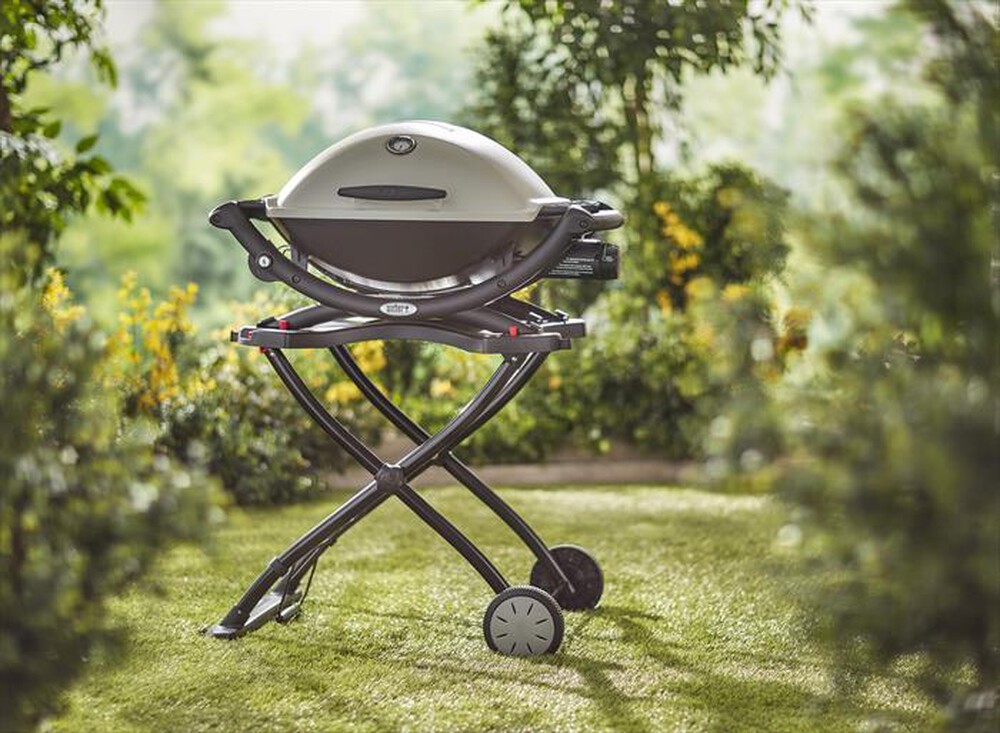 "WEBER - CARRELLO PIEGHEVOLE PER BARBECUE-NERO"