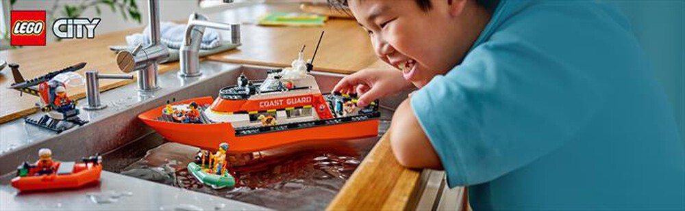 Immagine del prodotto LEGO - CITY Motoscafo di soccorso ed elicottero - 60504