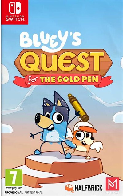 FLASHPOINT DE - BLUEY'S QUEST FOR THE GOLD PEN