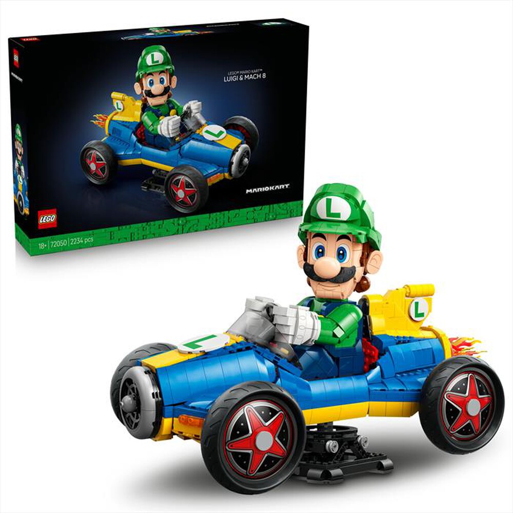 Immagine del prodotto LEGO - SUPER MARIO Mario Kart: Luigi e Mach 8 - 72050