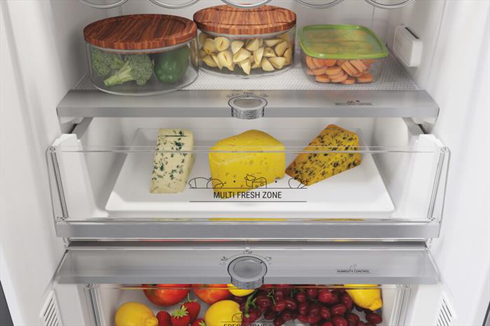 "HOTPOINT ARISTON - Frigorifero combinato HAFC9 TT43SX O3 Classe D-Acciaio inossidabile"
