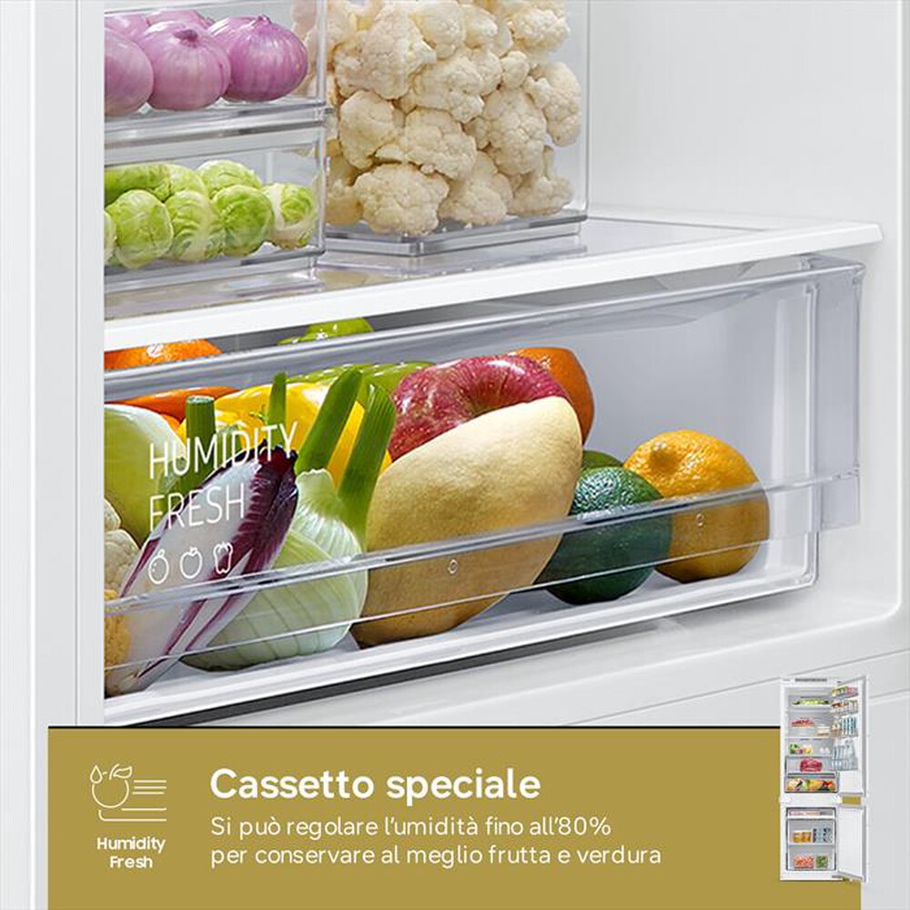 Immagine del prodotto SAMSUNG - Frigorifero incasso BRB26703CWW/EF Classe C 267lt-Bianco