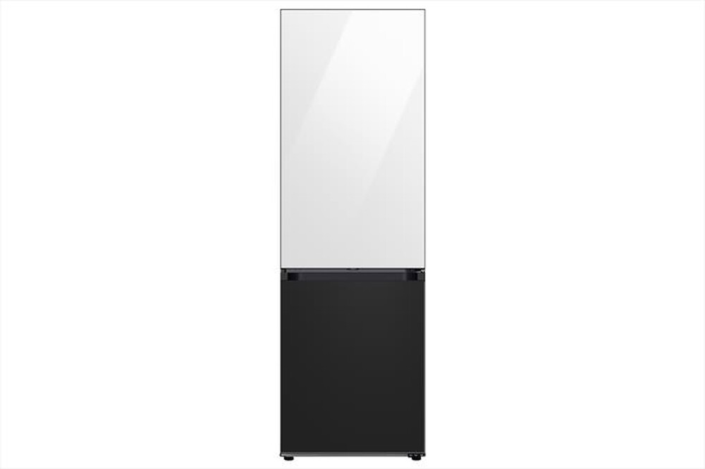 "SAMSUNG - Frigorifero combinato F-RB34D151227 BESPOKE-Clean White-Satin Graphite"