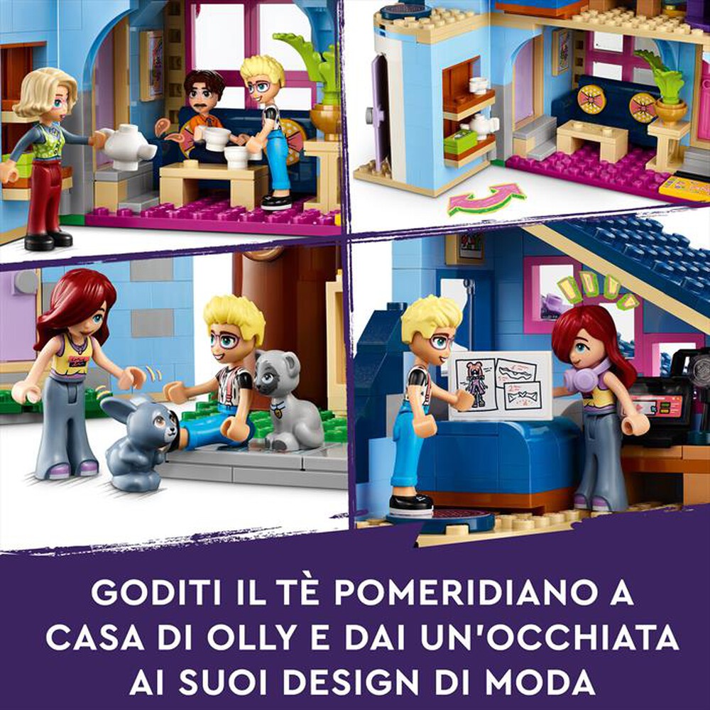 Immagine del prodotto LEGO - FRIENDS Le case di Olly e Paisley 42620