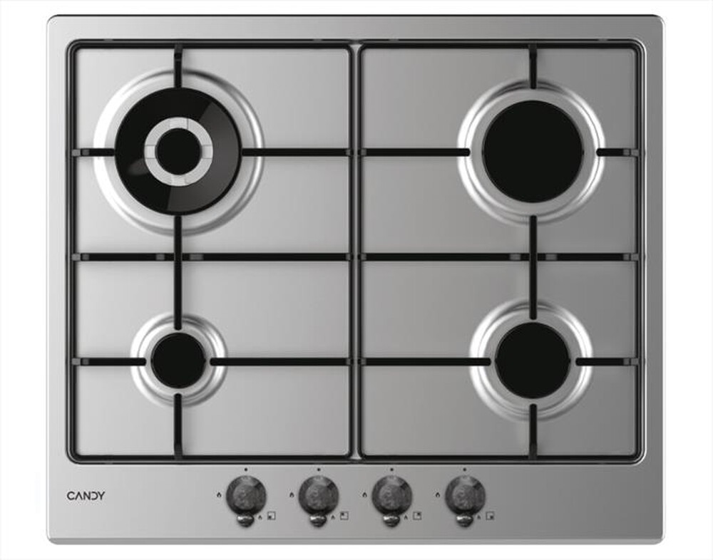 Immagine del prodotto CANDY - Piano cottura a gas CHW6BR4WTX 59,5 cm-Acciaio inox