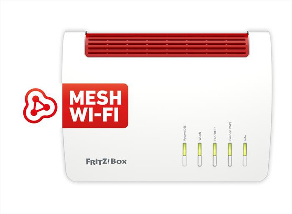 "FRITZ! - FRITZ!BOX 7590-Bianco/Rosso"