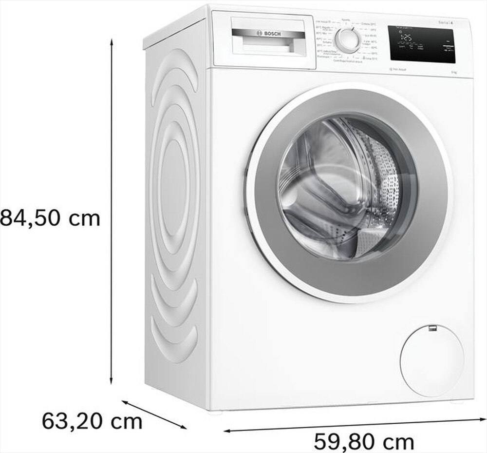 Immagine del prodotto BOSCH - Lavatrice WAN24009IT 9Kg Classe A-Bianco