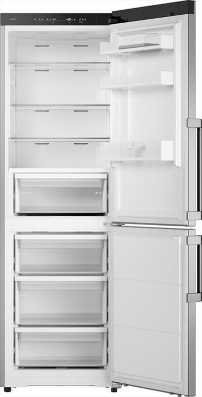 ASKO - Frigorifero combinato RFC 286 KNBS1 Classe B 314lt-Acciaio,  ASKO - Frigorifero combinato RFC 286 KNBS1 Classe B 314lt-Acciaio