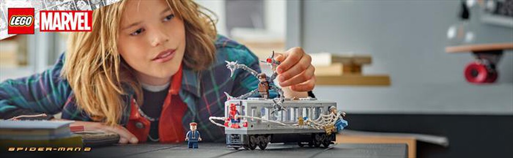 Immagine del prodotto LEGO - Spider-Man contro Doc Ock: duello sul treno 76321