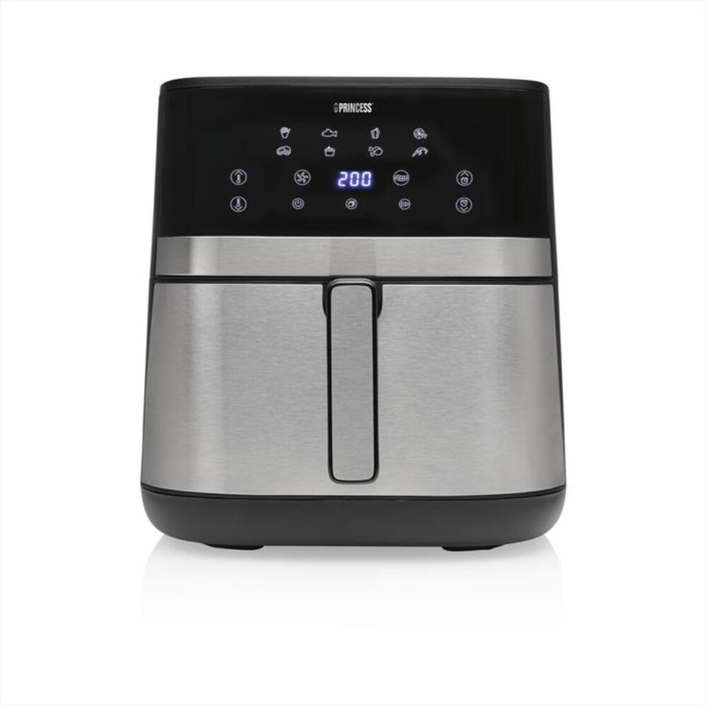 Immagine del prodotto PRINCESS - Friggitrice ad aria AEROFRYER 7L DUALHEAT-NERO / PLASTICA / ACCIAIO
