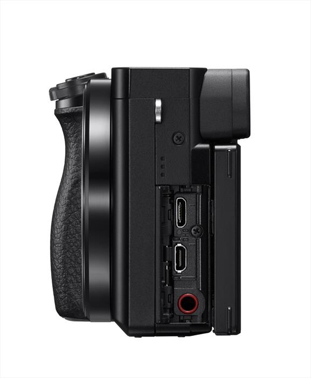 "SONY - Fotocamera compatta ILCE6100AKB.CEC-black"