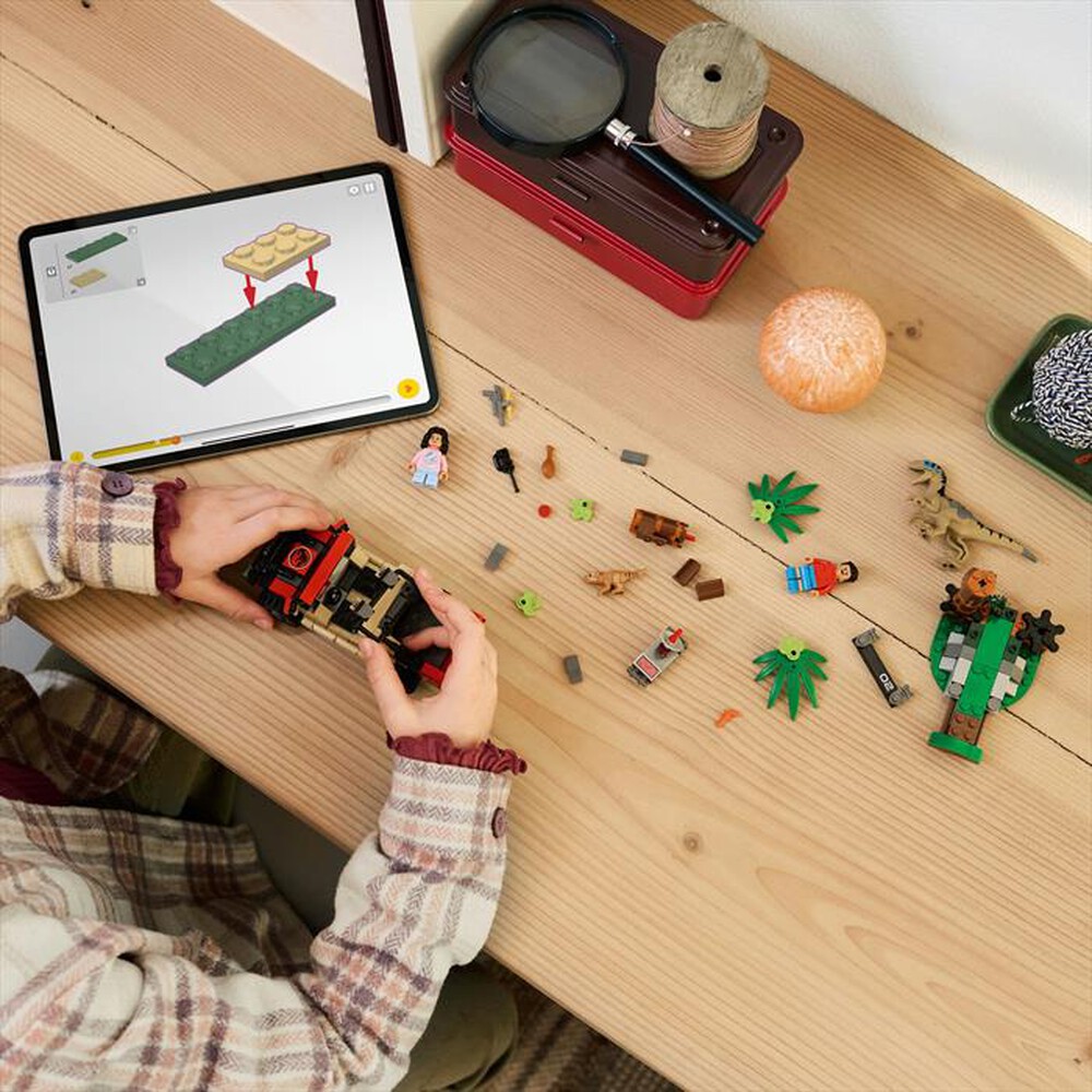 Immagine del prodotto LEGO - JURASSIC WORLD Fuga da Raptor su fuoristrada 76972