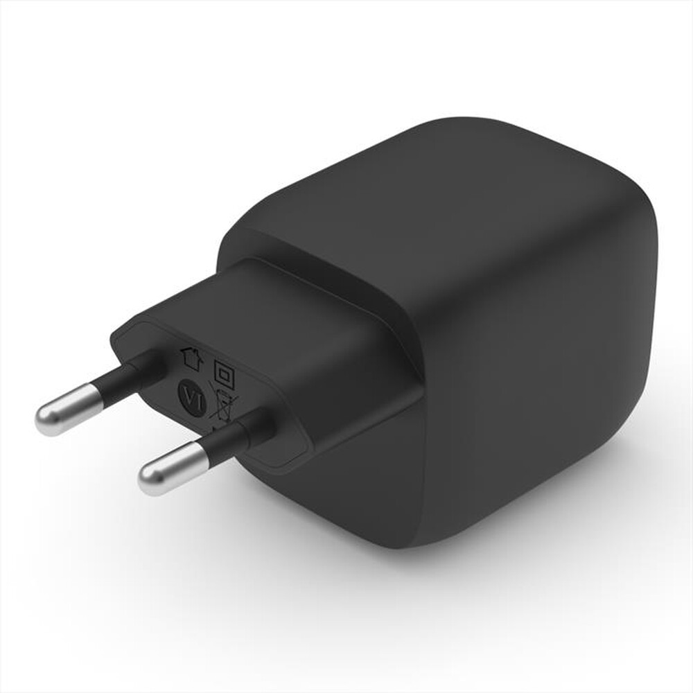 "BELKIN - CARICABATTERIA DA PARETE DOPPIO GAN USB-C PPS 45W-NERO"
