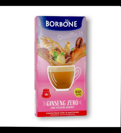 CAFFE BORBONE - NESPRESSO GINSENG ZERO 10PZ-Multicolore
