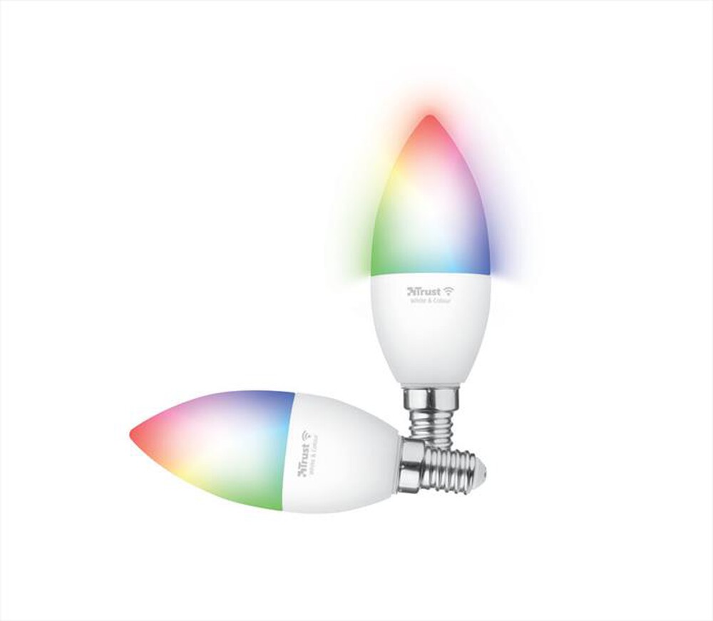 "TRUST - E14 DUO-PACK LED RGBCW CANDLE WI-FI"