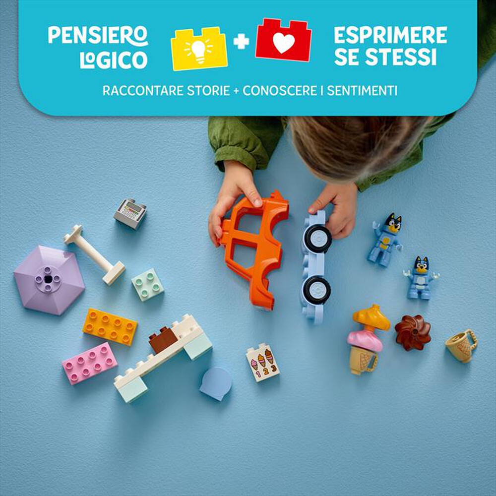 Immagine del prodotto LEGO - DUPLO BLUEY Visita alla gelateria di BLUEY 10458