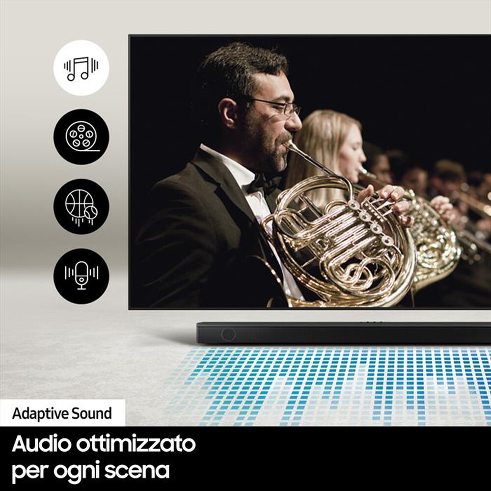 "SAMSUNG - Soundbar HW-Q700B/ZF-Black"