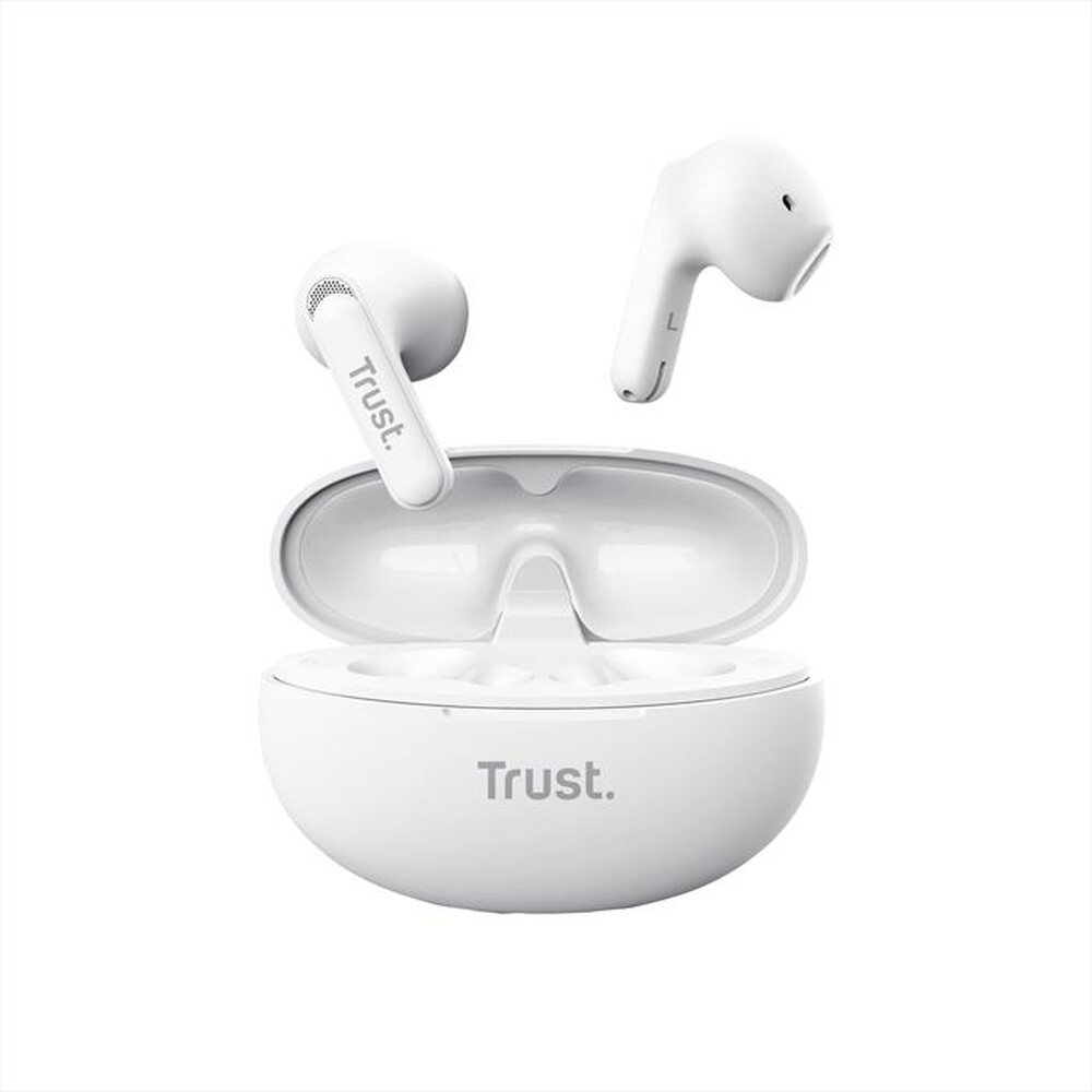 "TRUST - Auricolare bluetooth YAVI ENC-White"