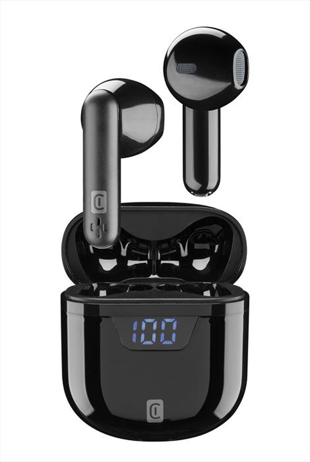 "CELLULARLINE - BTSEEKTWSK Auricolari Bluetooth-Nero"