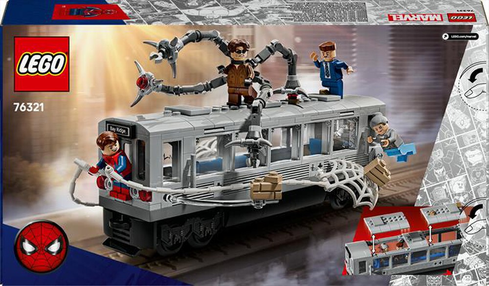 Immagine del prodotto LEGO - 76321 SPIDER-MAN CONTRO DOC OCK: DUELLO SUL TRENO-,