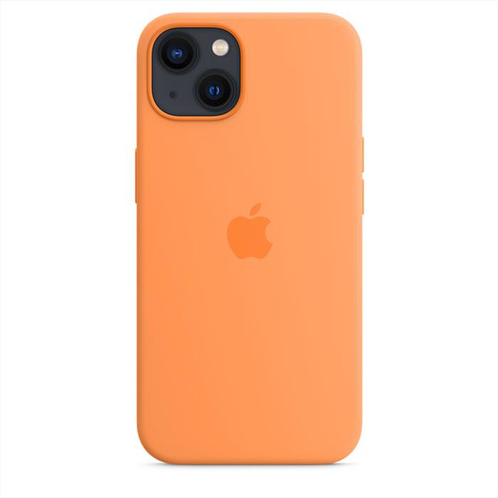 "APPLE - iPhone 13 Silicone Case with MagSafe-Marigold"