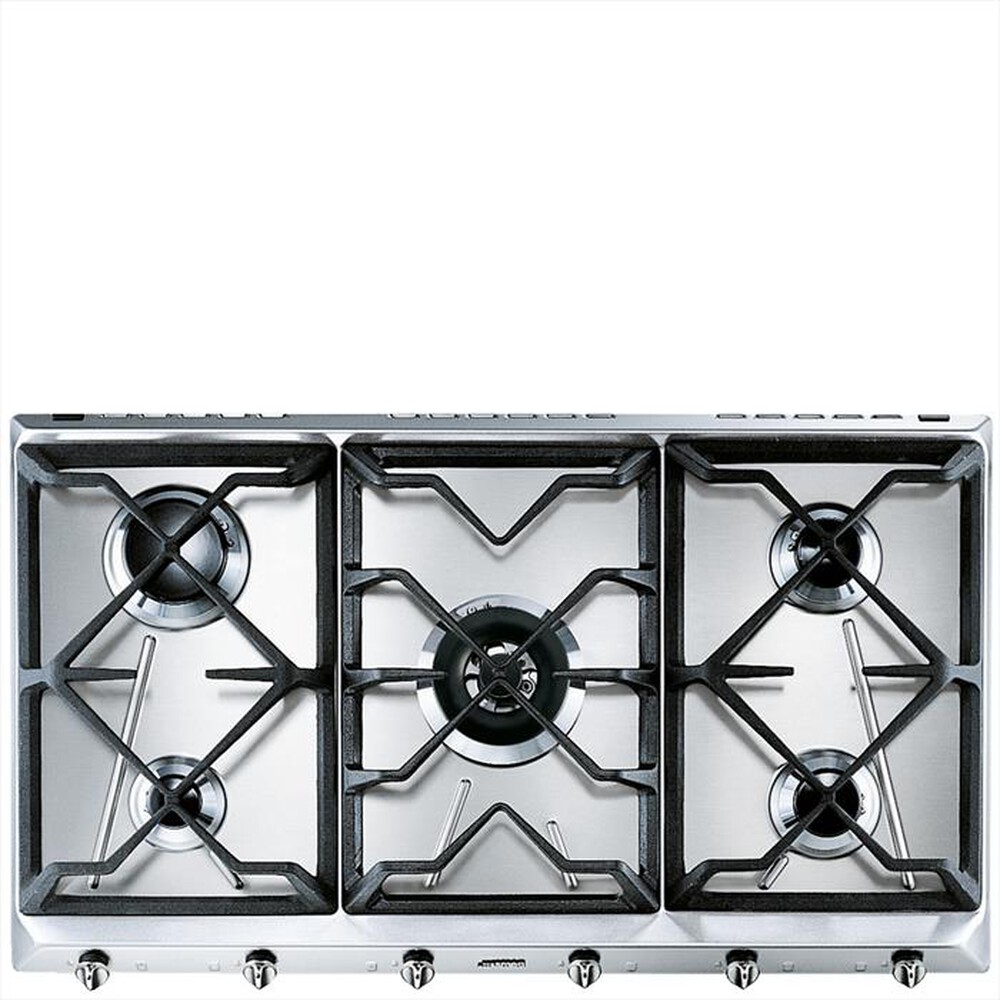 Immagine del prodotto SMEG - Piano cottura a gas SRV596GH5 5 fuochi 88,5cm-Inox