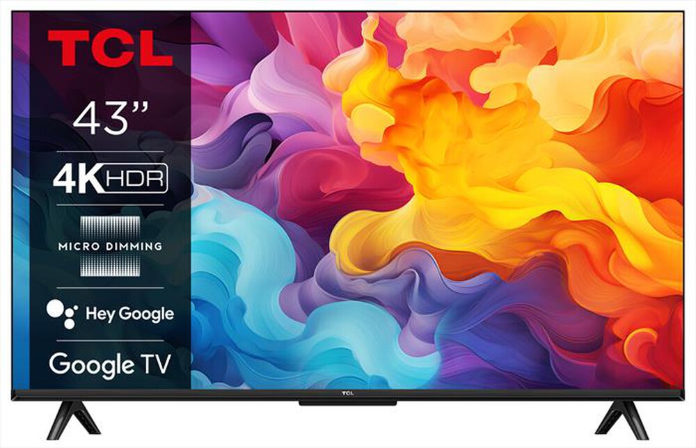 "TCL - Smart TV LED UHD 4K 43\" 43P655-Black"