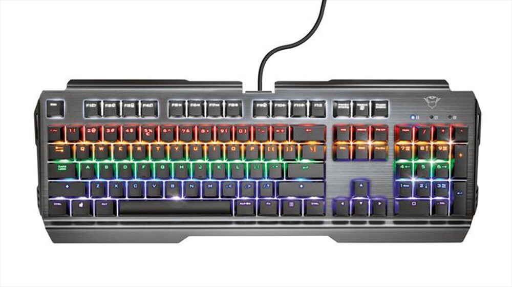 "TRUST - GXT877 SCARR MECHANICAL KEYBOARD IT-Black/RGB"
