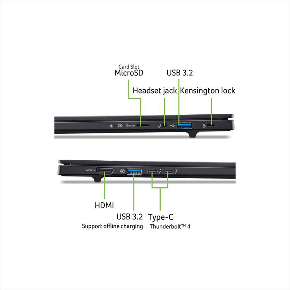 Immagine del prodotto ACER - Notebook SWIFT GO 16 AI SFG16-74-91ZJ-Nero