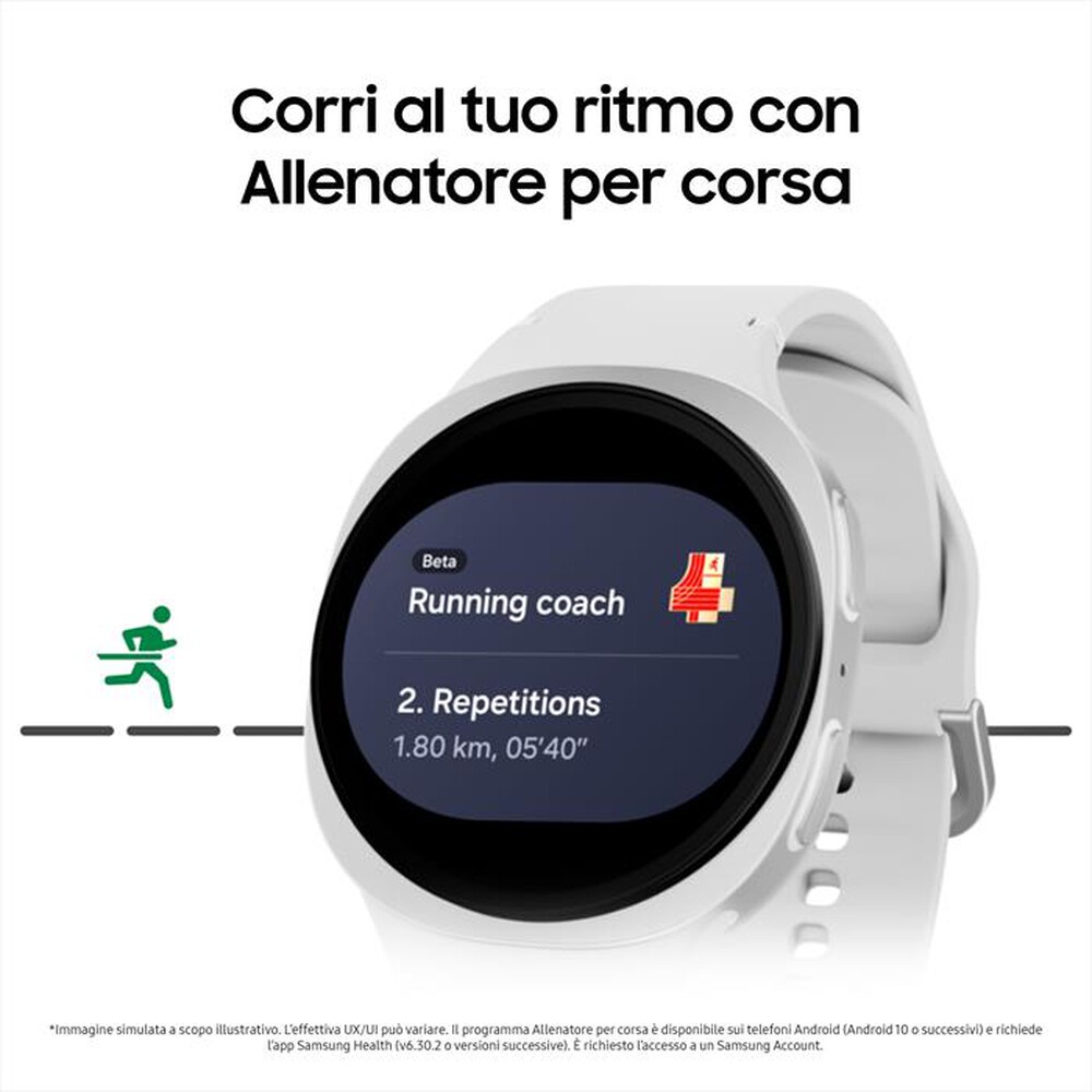Immagine del prodotto SAMSUNG - Galaxy Watch8 40mm BT, 2+32GB-Silver