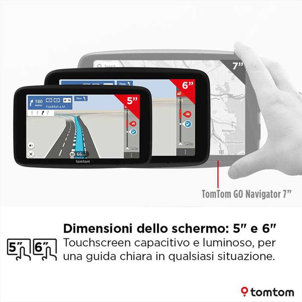 Immagine del prodotto TOM TOM - GO CLASSIC 5" 2A GENERAZIONE-Nero
