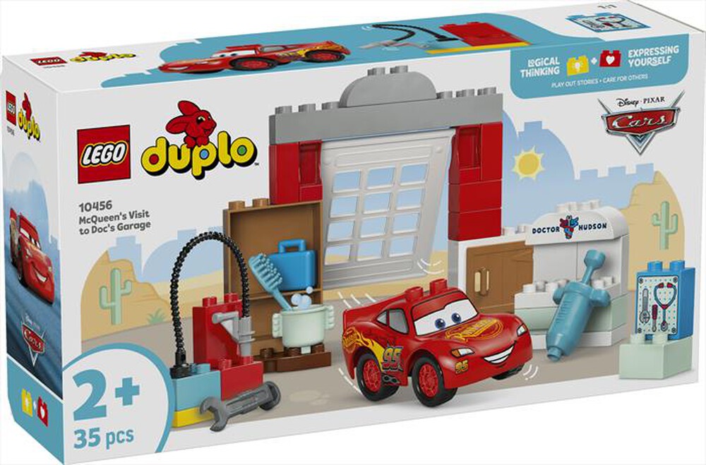 Immagine del prodotto LEGO - DUPLO Visita di McQueen all&rsquo;officina di Doc 10456