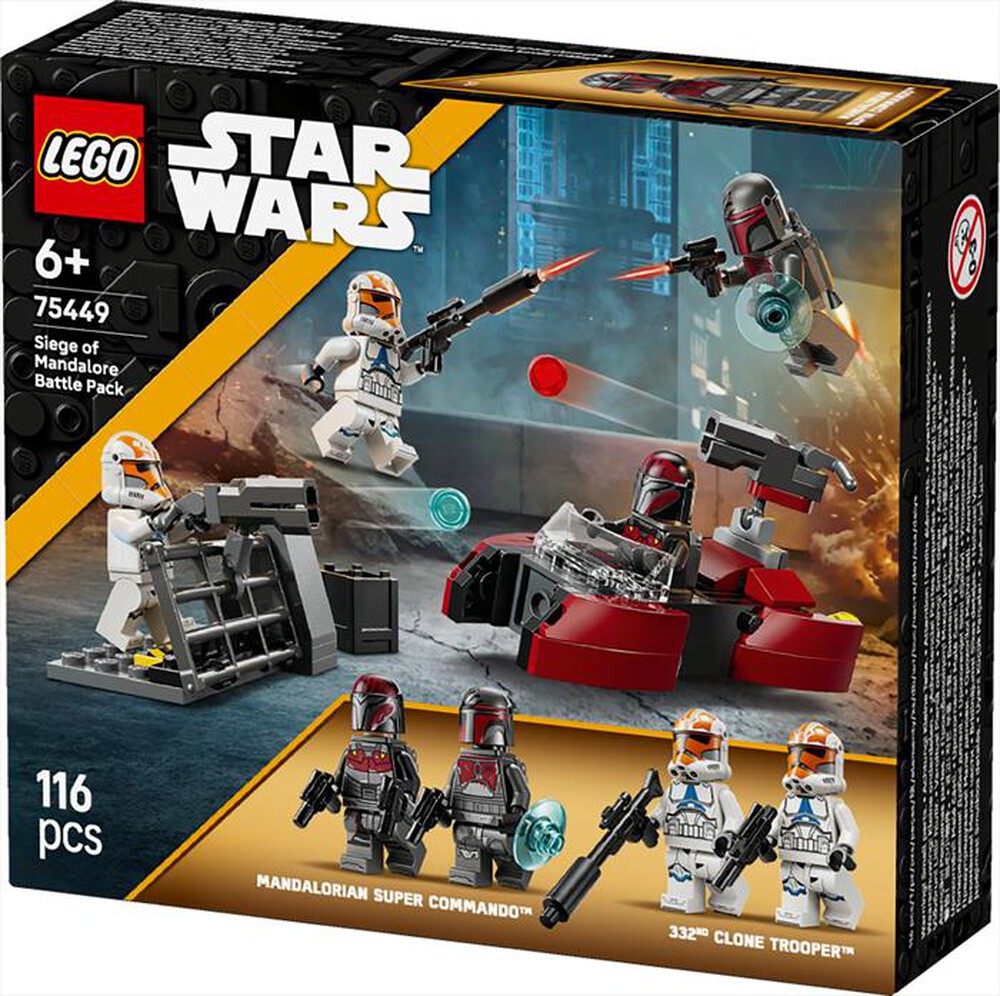 Immagine del prodotto LEGO - STAR WARS Battle Pack Assedio di Mandalore - 75449-Multicolore