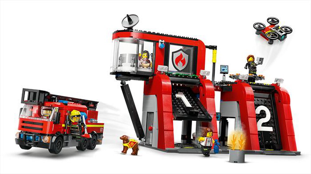 Immagine del prodotto LEGO - CITY Fire Caserma dei pompieri e autopompa 60414