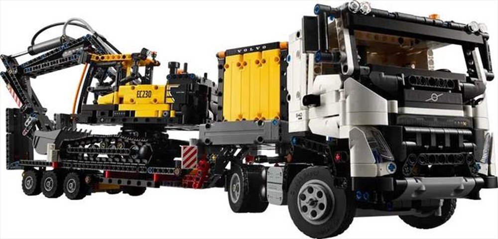 "LEGO - AUTOCARRO VOLVO FMX ESCAVATORE ELETTRI EC230-42175-Multicolore"